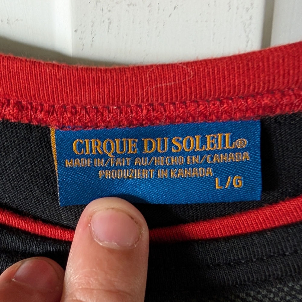 Cirque Du Soleil Graphic Long Sleeve Shirt L - Picture 2 of 5